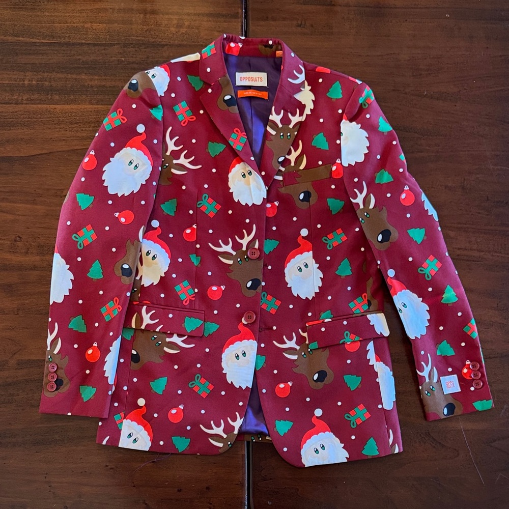 OppoSuits Holiday Santa Blazer